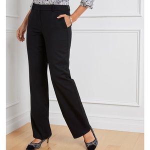 8 Barely Boot Talbots Black Dress Pants with Pockets